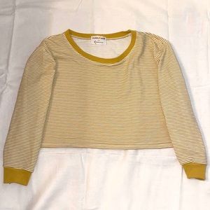 Cropped sweatshirt